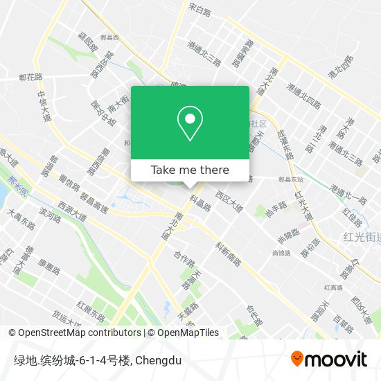 绿地.缤纷城-6-1-4号楼 map
