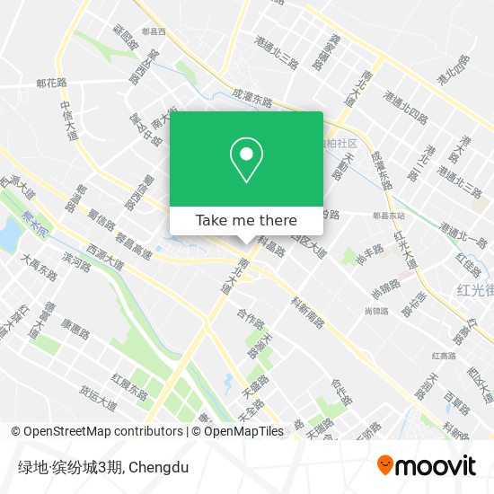 绿地·缤纷城3期 map