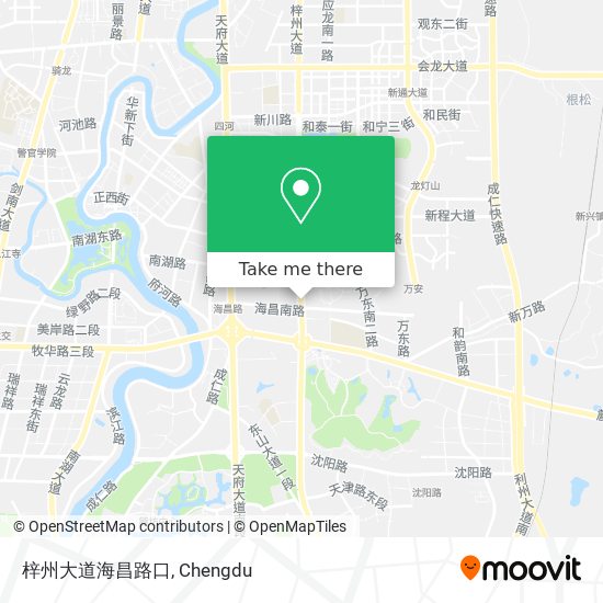 梓州大道海昌路口 map