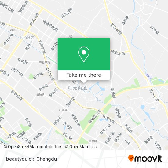 beautyquick map