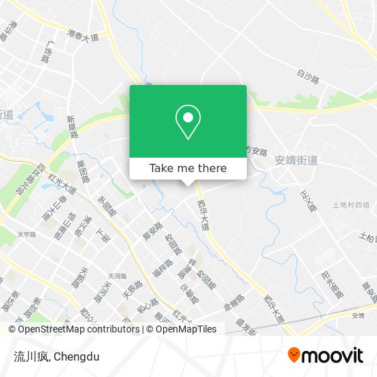 流川疯 map