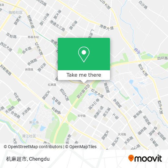 机麻超市 map