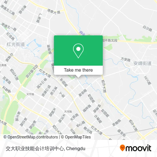 交大职业技能会计培训中心 map