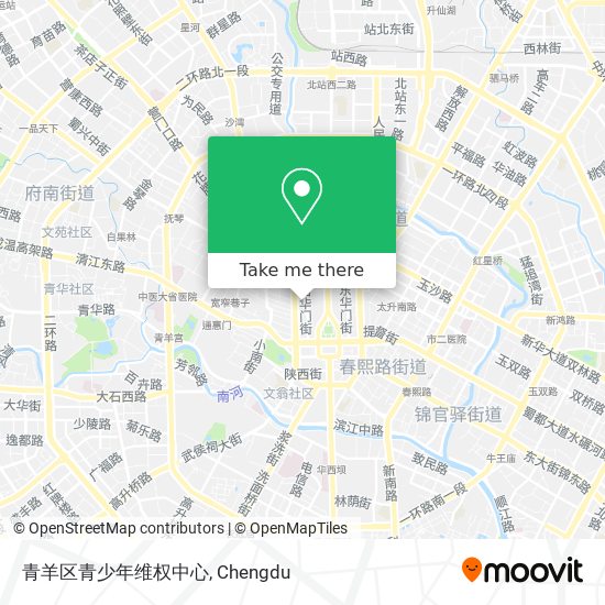 青羊区青少年维权中心 map