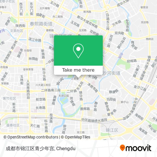 成都市锦江区青少年宫 map