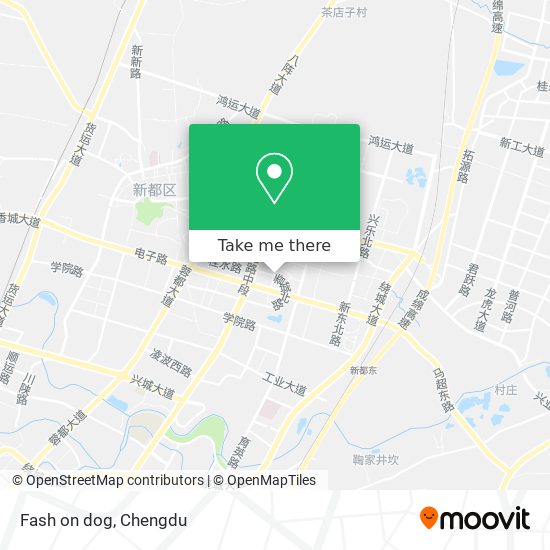 Fash on dog map