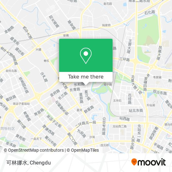 可林娜水 map