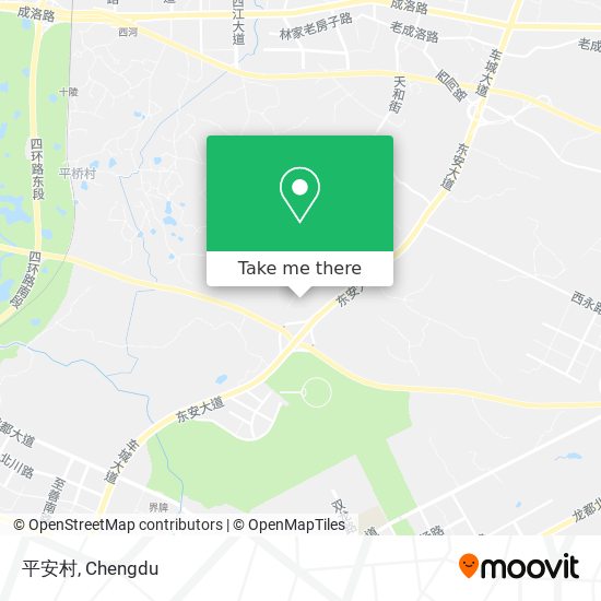 平安村 map