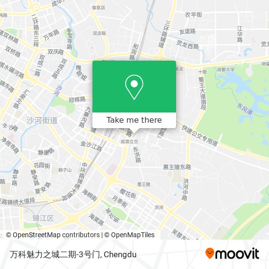 万科魅力之城二期-3号门 map