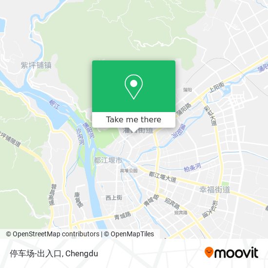 停车场-出入口 map