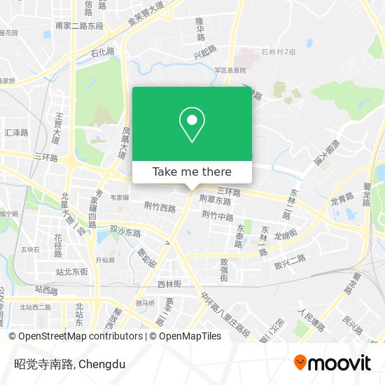 昭觉寺南路 map