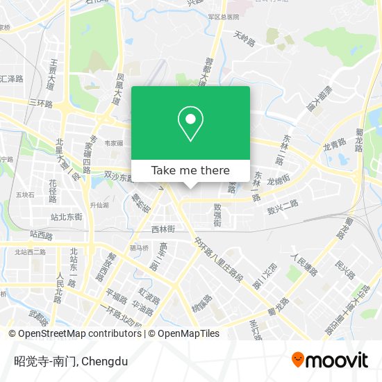 昭觉寺-南门 map