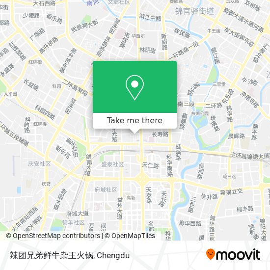 辣团兄弟鲜牛杂王火锅 map