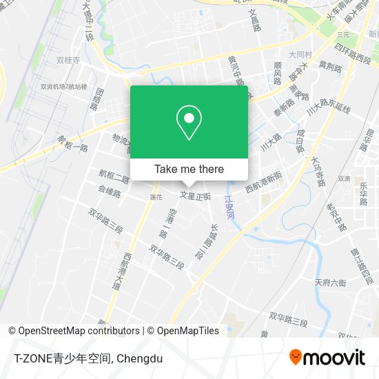 T-ZONE青少年空间 map