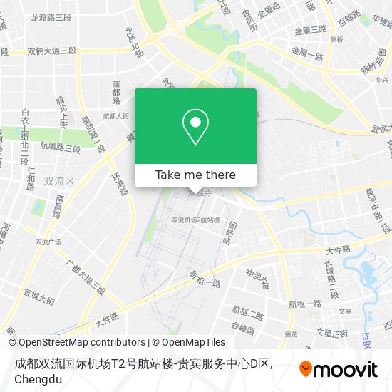 成都双流国际机场T2号航站楼-贵宾服务中心D区 map