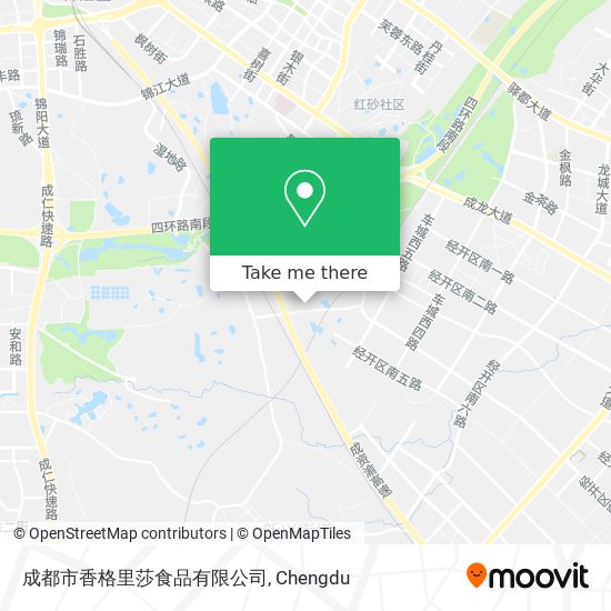 成都市香格里莎食品有限公司 map