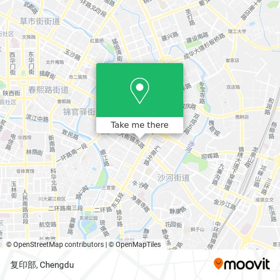 复印部 map