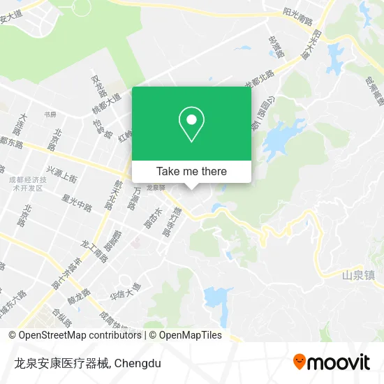 龙泉安康医疗器械 map