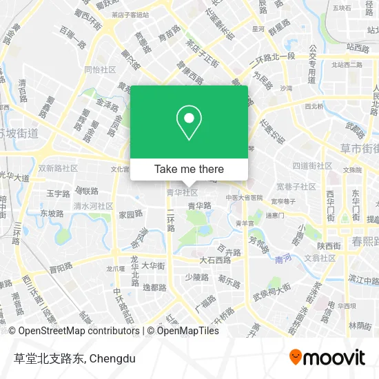 草堂北支路东 map
