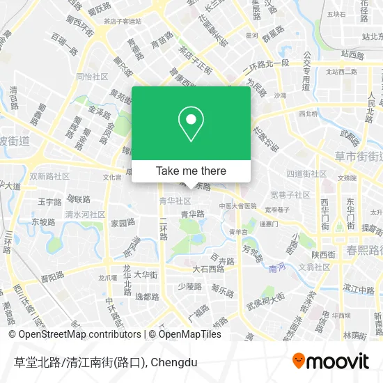 草堂北路/清江南街(路口) map