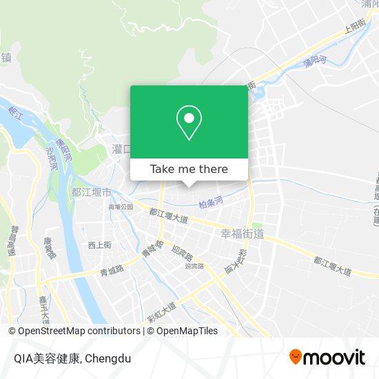 QIA美容健康 map