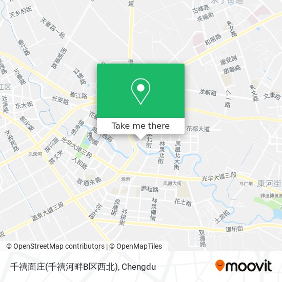 千禧面庄(千禧河畔B区西北) map