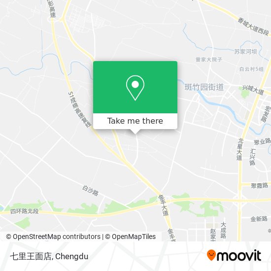 七里王面店 map