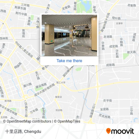 十里店路 map