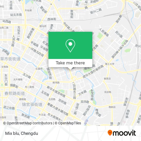 Mix blu map
