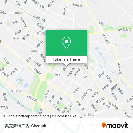 奥克蒙特广告 map