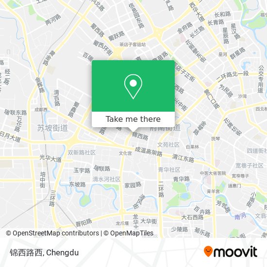 锦西路西 map