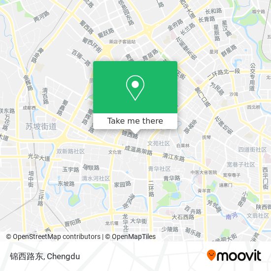 锦西路东 map