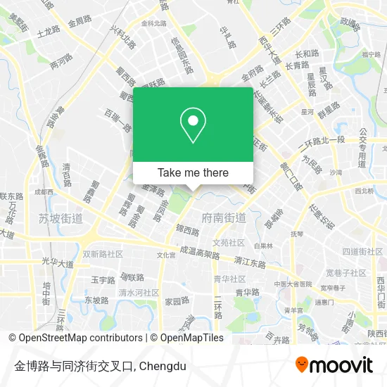 金博路与同济街交叉口 map