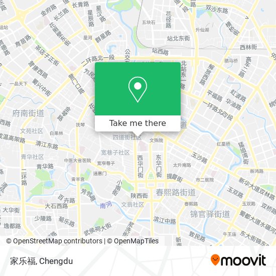 家乐福 map