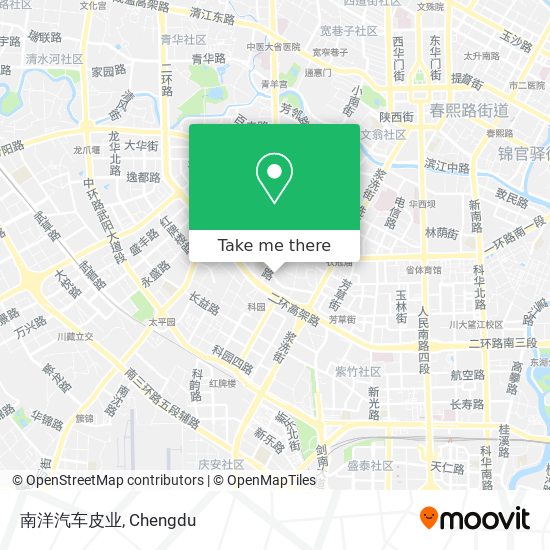 南洋汽车皮业 map