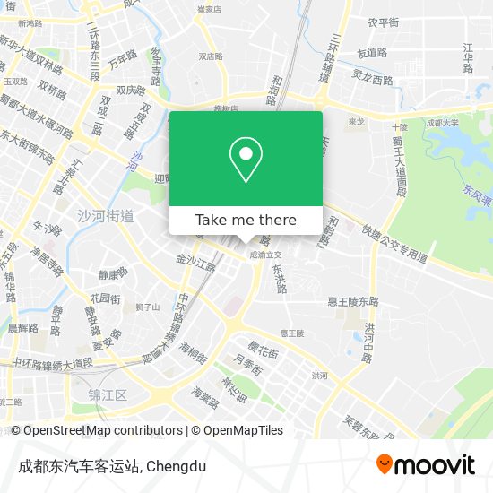 成都东汽车客运站 map