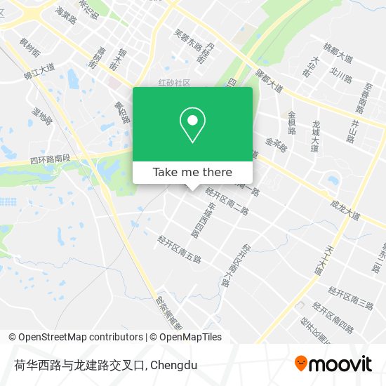 荷华西路与龙建路交叉口 map