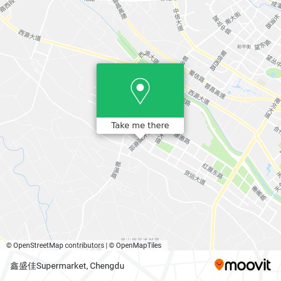 鑫盛佳Supermarket map