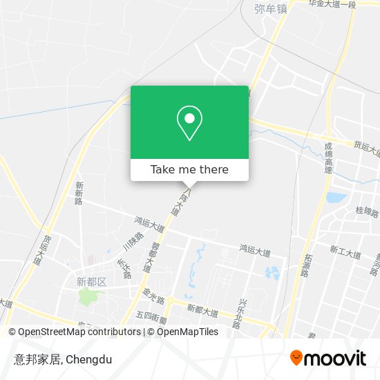 意邦家居 map