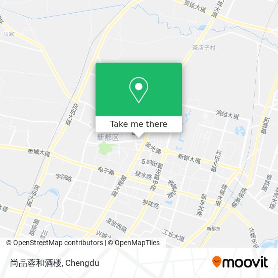 尚品蓉和酒楼 map