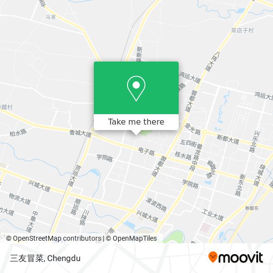 三友冒菜 map