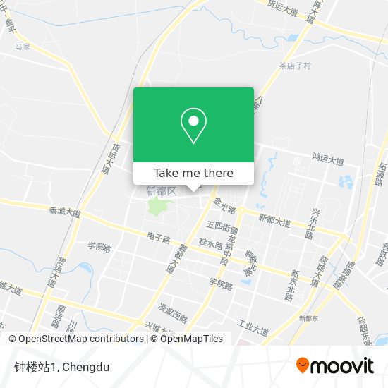 钟楼站1 map