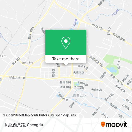 凤凰西八路 map