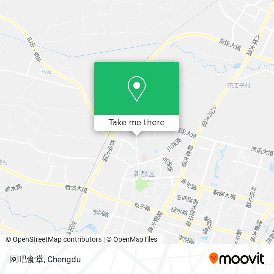 网吧食堂 map