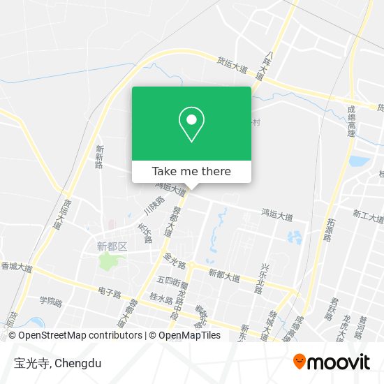 宝光寺 map