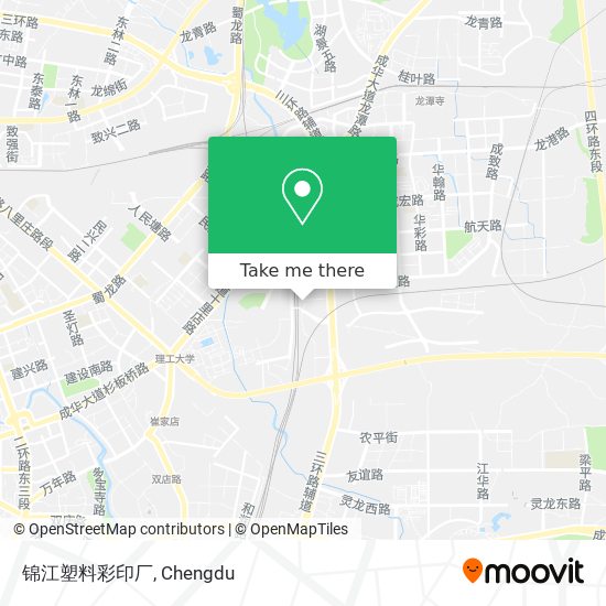 锦江塑料彩印厂 map