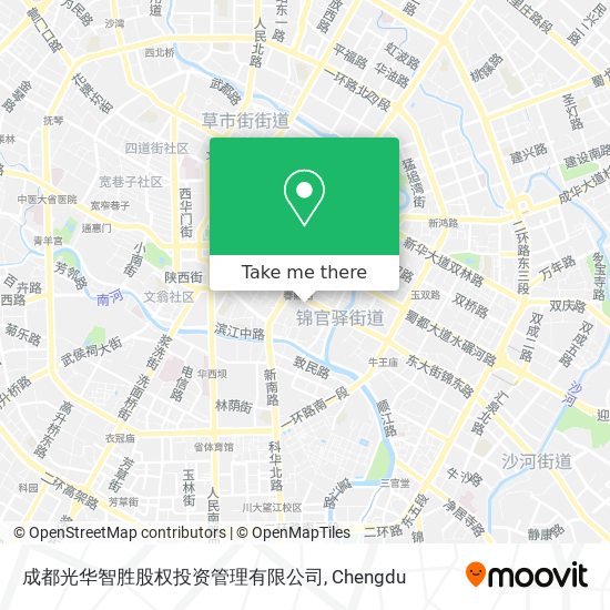 成都光华智胜股权投资管理有限公司 map