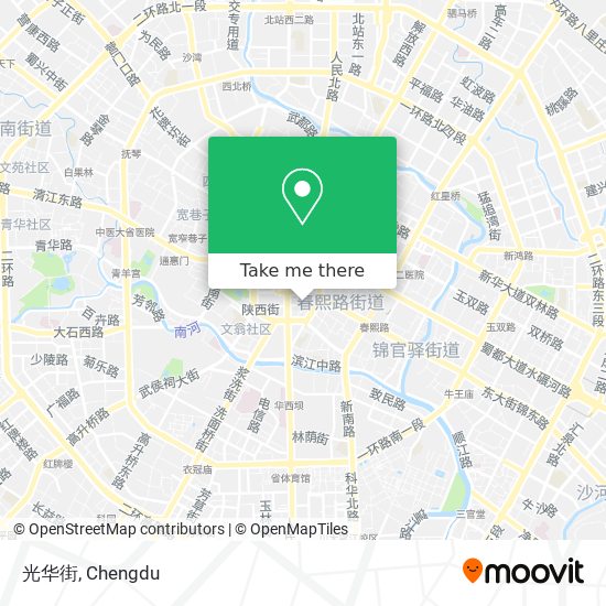 光华街 map