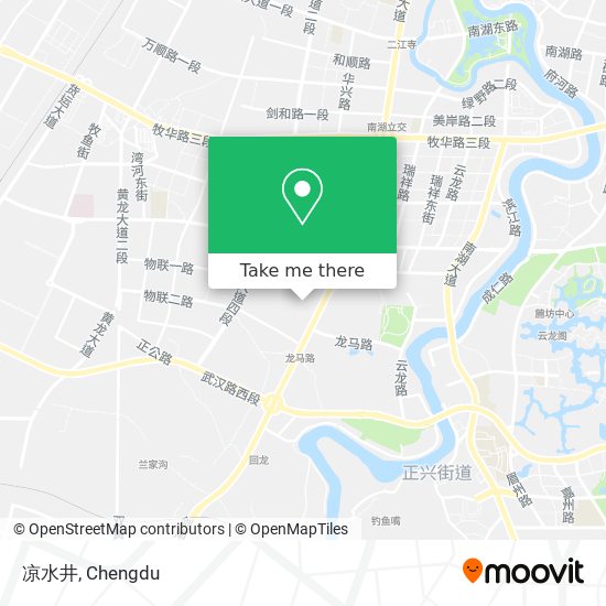 凉水井 map