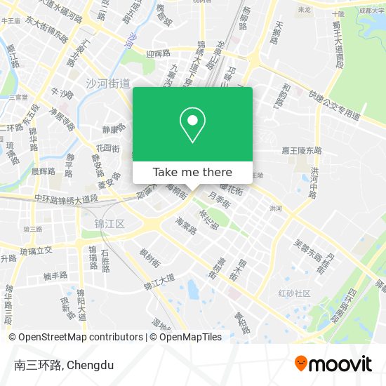 南三环路 map
